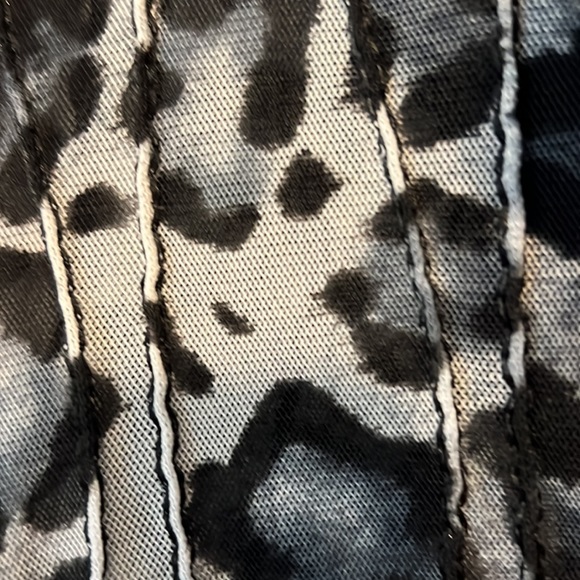 Animal Print Shell Jacket Sz Lge by Peck & Peck - Picture 8 of 8